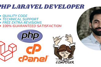build your laravel website