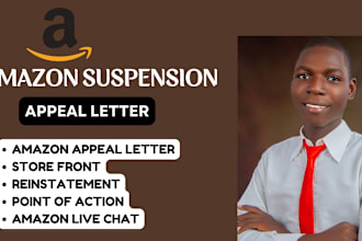 create and sell readymade amazon store front appeal letter reinstatement brand