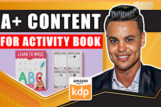 design a plus content for activity book