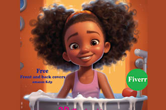do children story book illustration and children book illustration