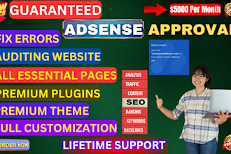create wordpress website to get guaranteed google adsense approval