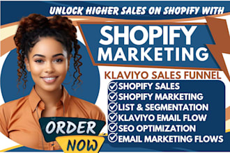 be your social media marketing manager, shopify ecommerce marketing sales ads