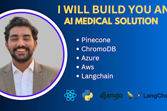 develop an ai application for biomedical,paramedical,medical,hipaa,healthcare