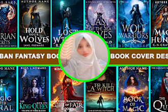 do fantasy book cover, urban fantasy book cover or kindle book cover design