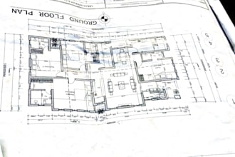 design architectural floor plan for a residential or commercial building