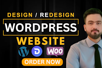 design , redesign or duplicate wordpress website development using elementor