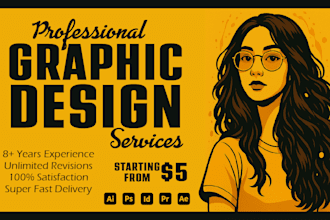 do graphic design photoshop and illustrator expert
