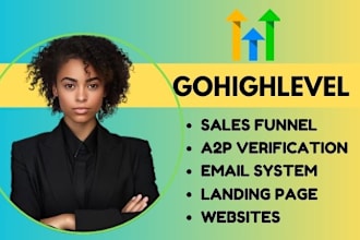 gohighlevel sales funnel, gohighlevel landing page, gohighlevel website