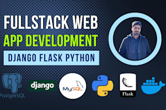be your full stack django web developer python react