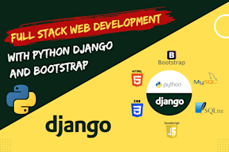 develop a professional python django web application
