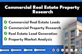 do skip tracing and research for commercial properties