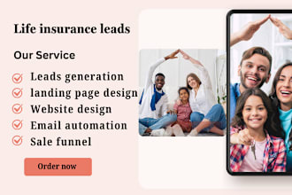 life insurance leads life insurance website life insurance leads funnel