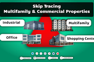 provide skip tracing and property research for real  estate