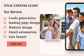 generate hot final expense leads life insurance leads final expense leads