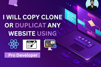 copy, clone duplicate website or redesign any website
