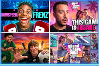 design custom youtube thumbnails that get more clicks