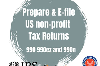 prepare your USA tax filing, ein, 5443 and 1040, 1120,1065