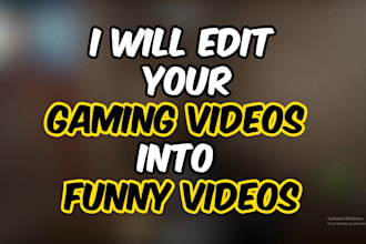 edit viral funny gaming videos for youtube