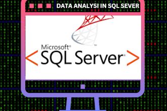 write queries and create databases on the sql server