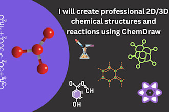 create professional 2d 3d chemical structures and reactions chemdraw