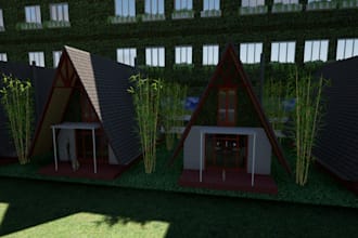 create realistic 3d sketchup models for landscape design