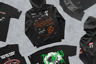 create a realistic streetwear mockup for your clothing brand
