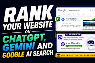 rank your website on chatgpt, gemini and google ai search