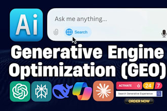 do generative engine optimization GEO SEO and ai for chatgpt and google ranking