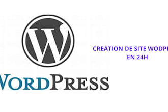create a wordpress site