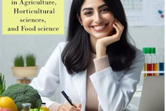 write scientific research articles in horticultural sciences