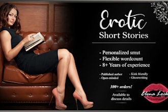 write a personalized erotic story