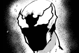 be making comics  character designs and digital art graphic design