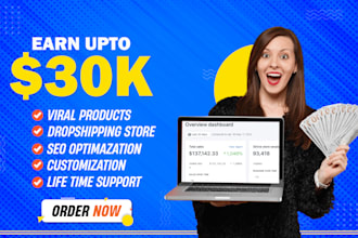 create profitable shopify dropshipping ecommerce store