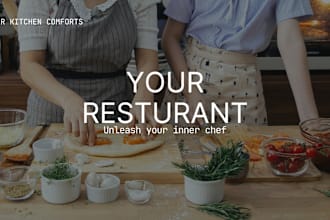 create your restaurant website