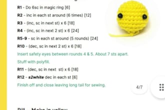 translate your crochet pattern
