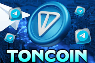 develop nft minning, marketplace integration,presale management, ton blockchain