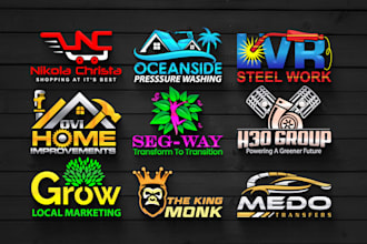 do logo design or redesign for company website and business