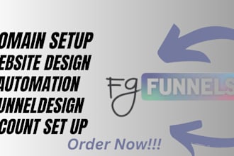 provide fg funnel design website and power dialer