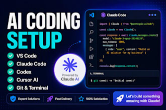 help and teach you how to install vs code, claude code, codex other ai tools