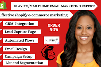 setup klaviyo email marketing with mailchimp automation for shopify sales funnel