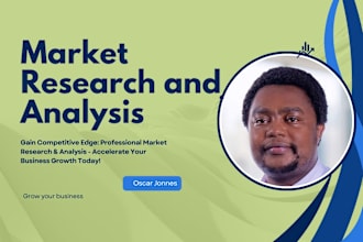do market research, competitor analysis, and swot