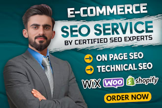 do advance complete monthly ecommerce SEO for shopify or woocommerce