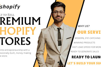 create or revamp a high converting shopify store