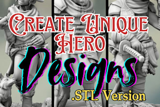 create a stl file for you to print your own hf models