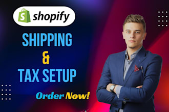 setup shopify shipping and shopify tax setup