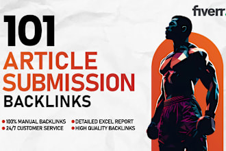 boost with 101 high authority manual article submission
