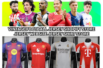 build vintage football jersey shopify store jersey website jersey shirt website