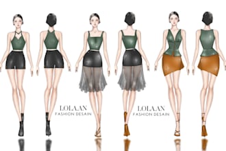 fashion designer dress ladies