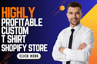 build highly profitable t shirt shopify store t shirt ecommerce store website