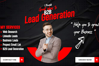 do b2b lead generation for businesses and targeted email list building
